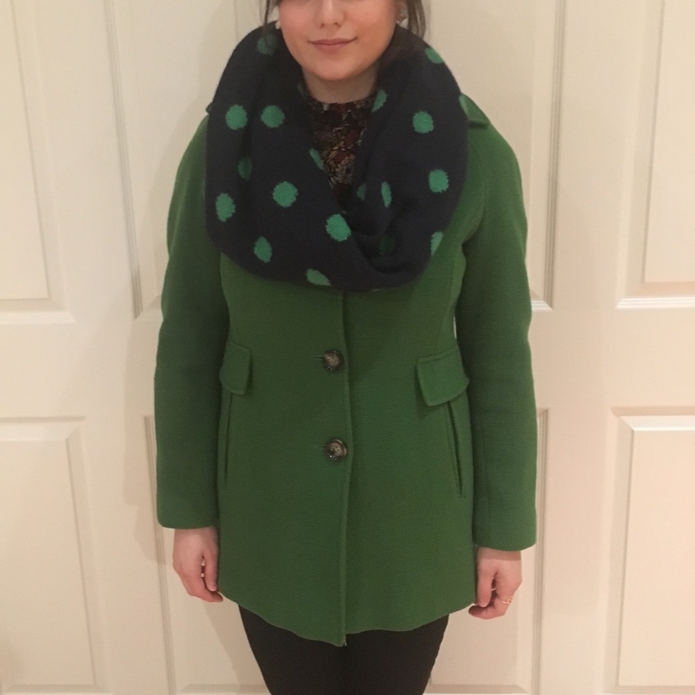 Green Calvin Klein Coat